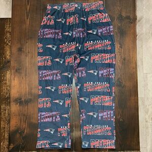 NFL Patriots Blue and Red Lounge Pants